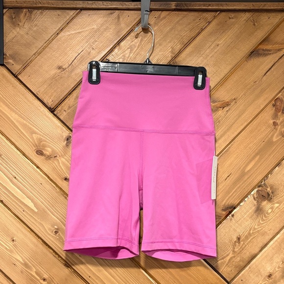 Yogalicious Lux Pink Women's Biker Shorts Medium - Picture 1 of 3